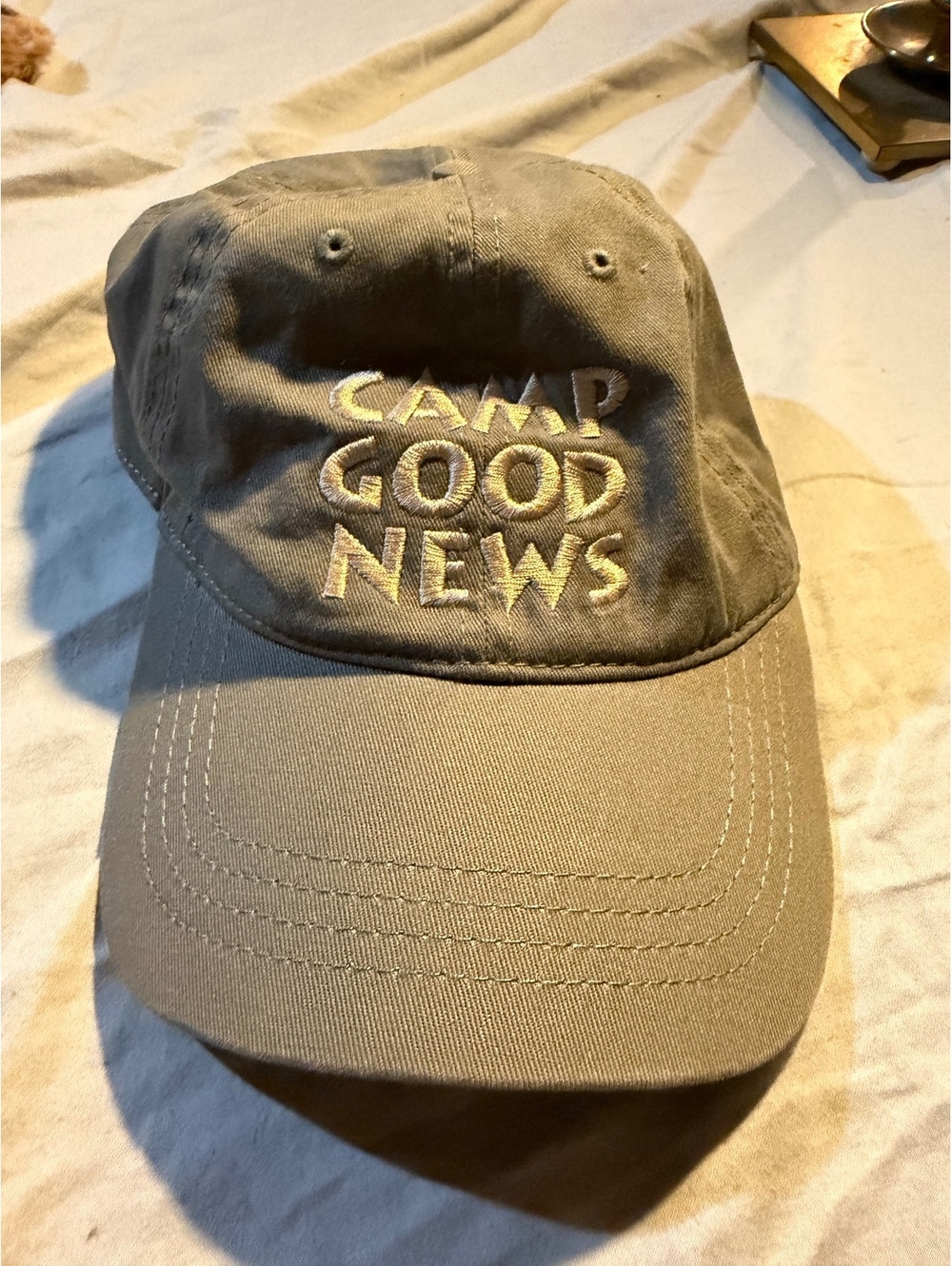 Cap America Camp Good News Adjustable Baseball Cap Hat